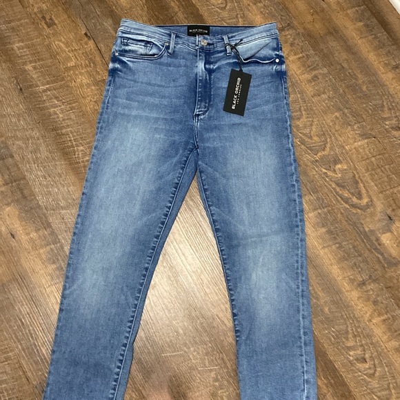 BLACK ORCHID HIGH RISE SUPER SKINNY GISELE ITALIAN DENIM SLIMMING TECHNOLOGY DNM - Picture 8 of 16